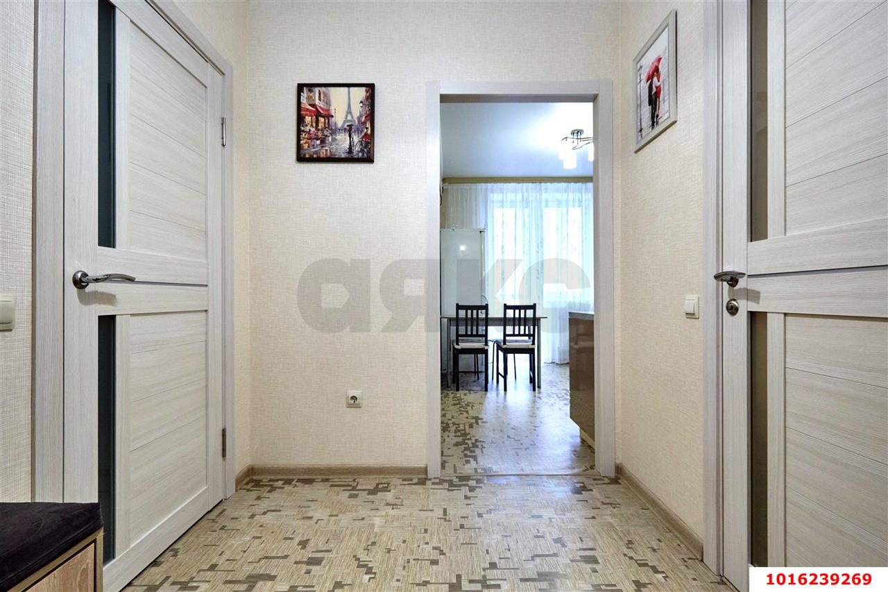 Фото №10: 1-комнатная квартира 38 м² - Краснодар, мкр. Прикубанский внутригородской округ, ул. Лиссабонская, 109к29