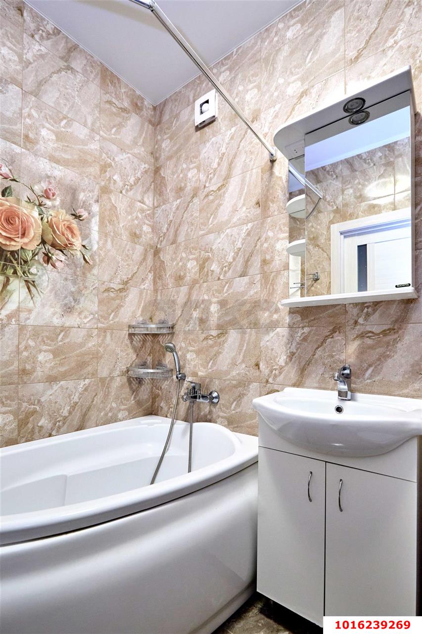 Фото №8: 1-комнатная квартира 38 м² - Краснодар, мкр. Прикубанский внутригородской округ, ул. Лиссабонская, 109к29