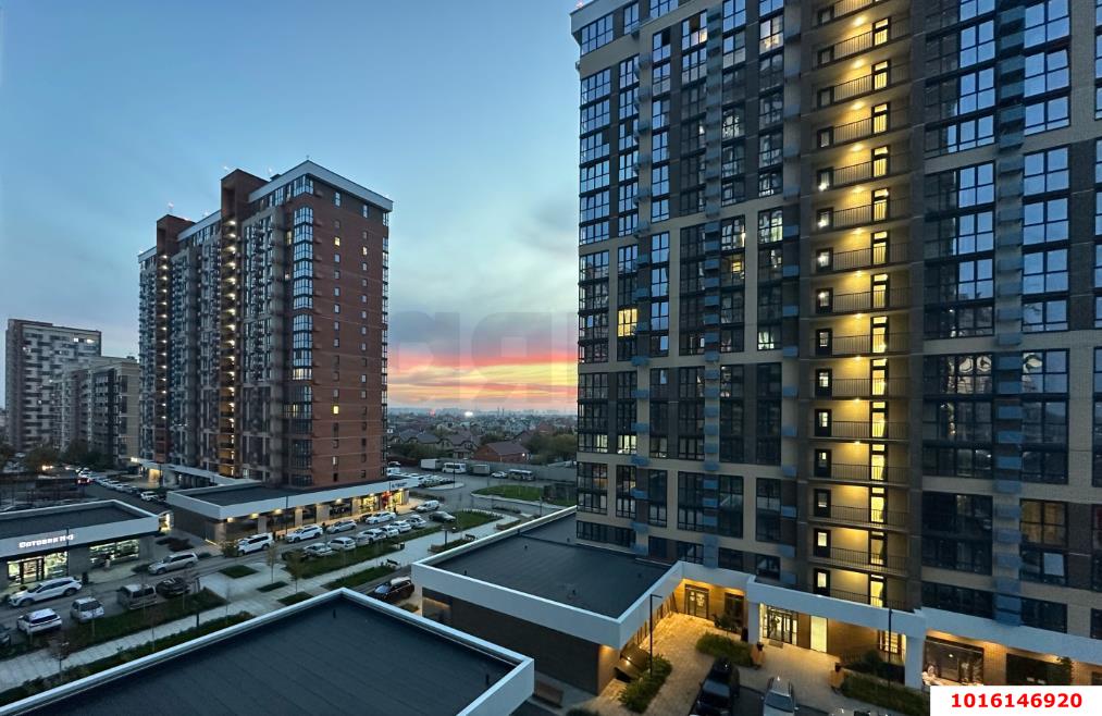 Фото №2: 1-комнатная квартира 37 м² - Знаменский, Карасунский внутригородской округ, мкр. Родные Просторы, ул. Природная, 10Бк9