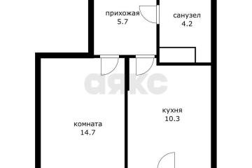 Фото №3: 1-комнатная квартира 34 м² - Знаменский, мкр. Родные Просторы, ул. Природная, 10Бк9
