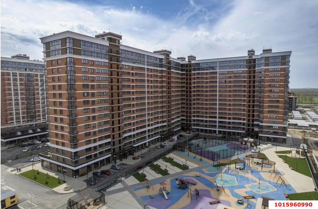 Фото №2: 1-комнатная квартира 38 м² - Краснодар, Прикубанский внутригородской округ, мкр. жилой комплекс Самолёт-3, ул. Ивана Беличенко, 86