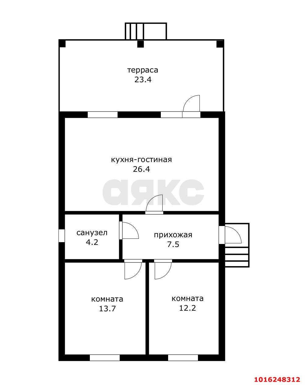Фото №4: Дом 85 м² + 3 сот. - Заря, мкр. Прикубанский внутригородской округ, ул. Молодёжная, 114