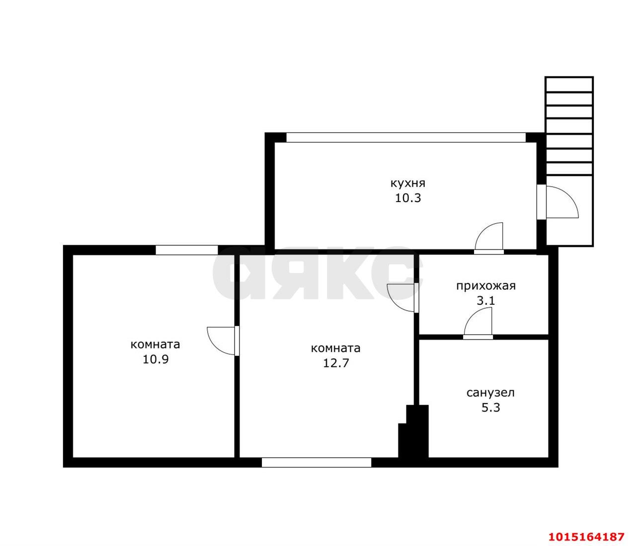 Фото №7: 2-комнатная квартира 43 м² - Краснодар, Центральный внутригородской округ, мкр. Центральный, ул. Коммунаров, 110