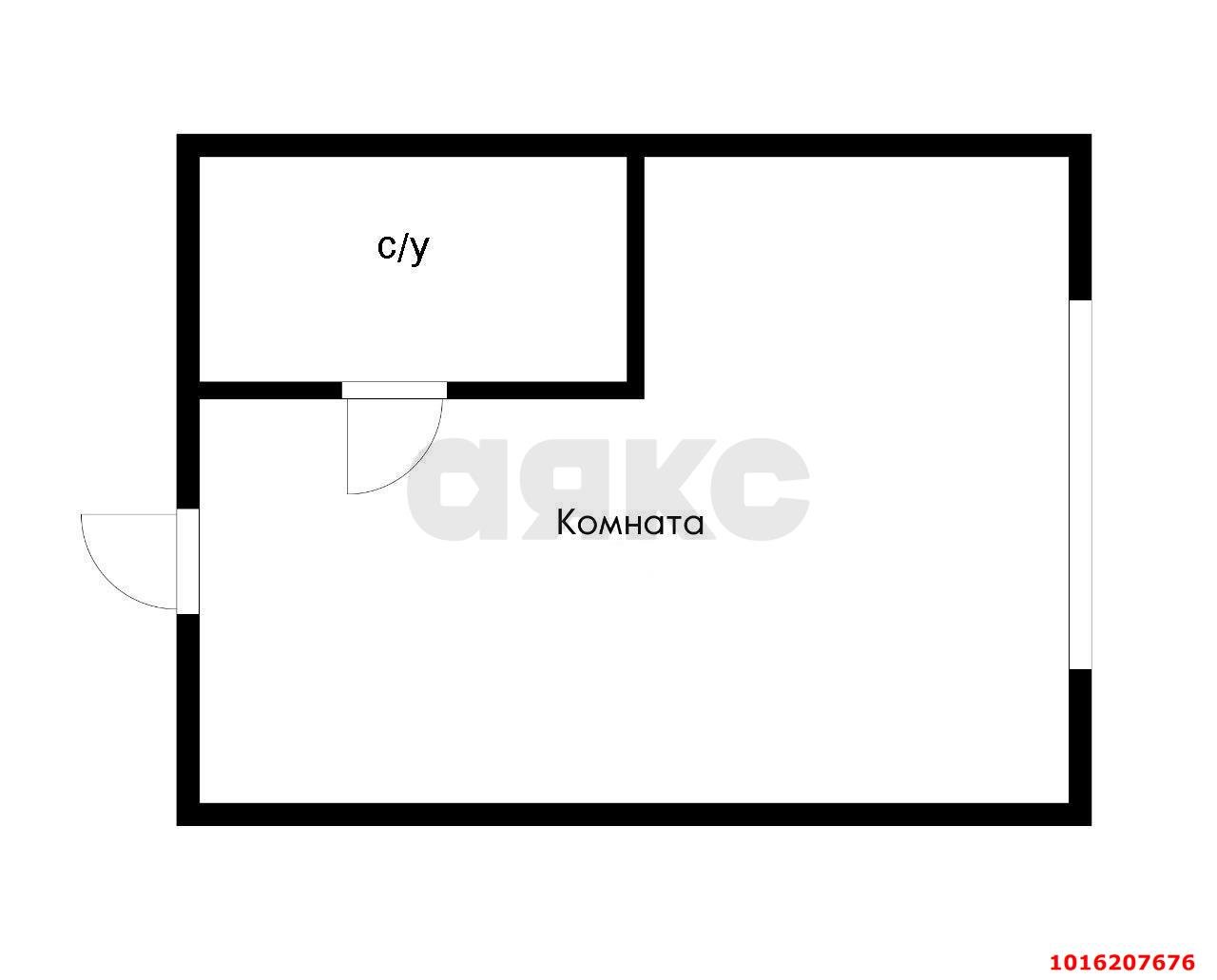 Фото №2: Студия 27 м² - Краснодар, Прикубанский внутригородской округ, Калинино, мкр. Завод Радиоизмерительных Приборов, пер. Гаражный, 12/3к1