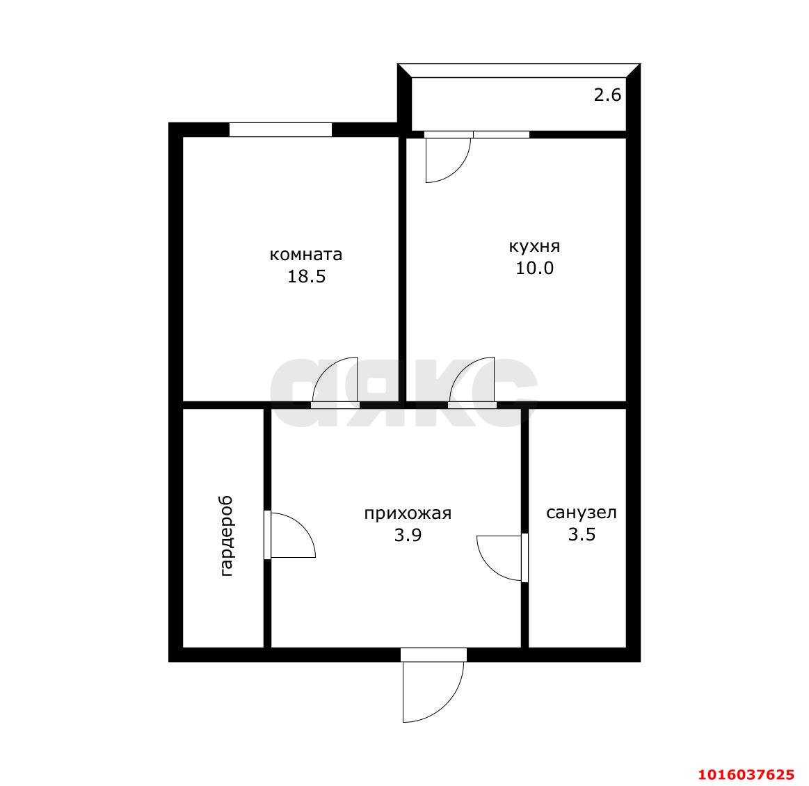 Фото №16: 1-комнатная квартира 38 м² - Краснодар, Прикубанский внутригородской округ, Россинского, мкр. жилой комплекс Red777, ул. Адмирала Крузенштерна, 5