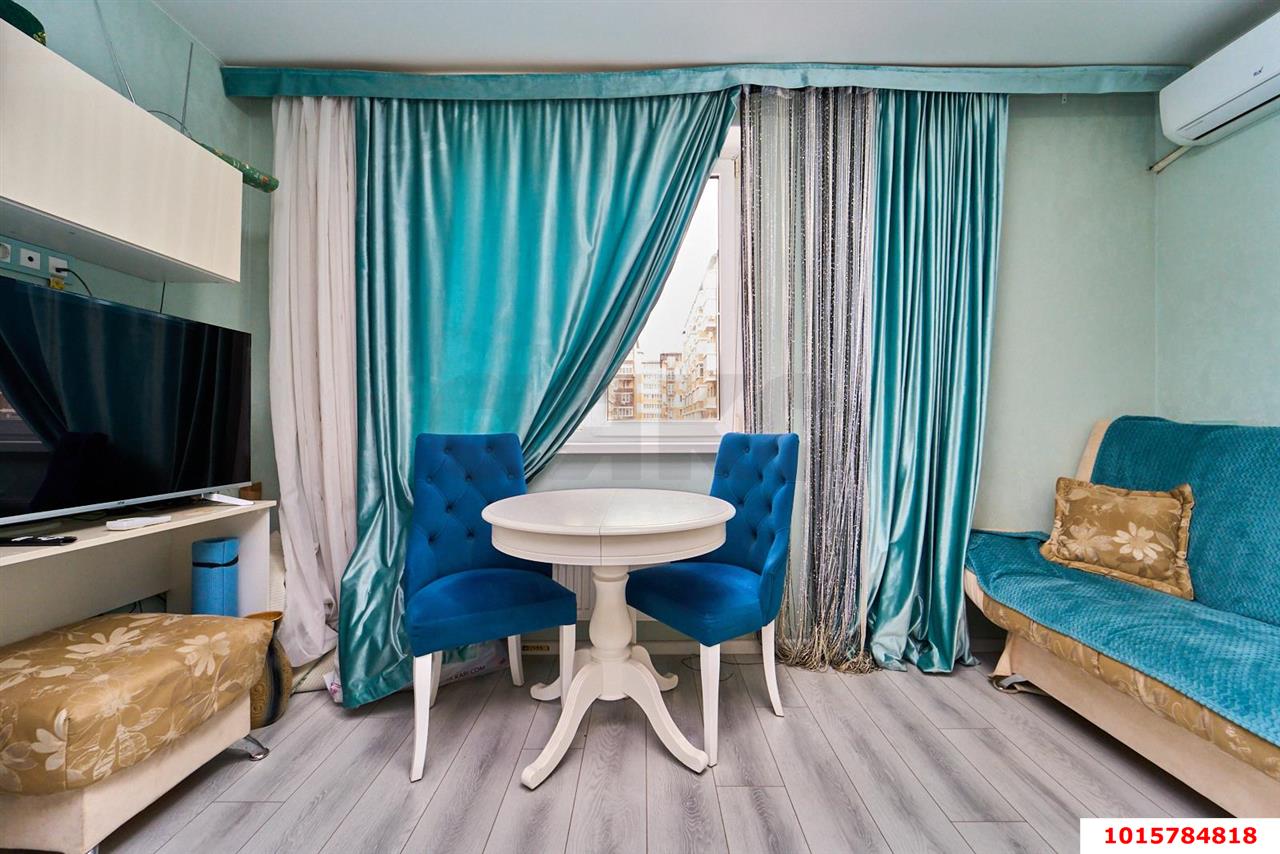 Фото №2: Студия 23 м² - Краснодар, Прикубанский внутригородской округ, Завод Радиоизмерительных Приборов, мкр. Музыкальный, ул. имени Дунаевского И.И., 22А