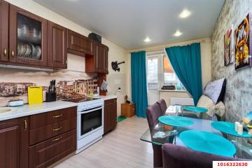 Фото №1: 1-комнатная квартира 44 м² - Краснодар, мкр. жилой комплекс Три Кита, ул. Московская, 131к2