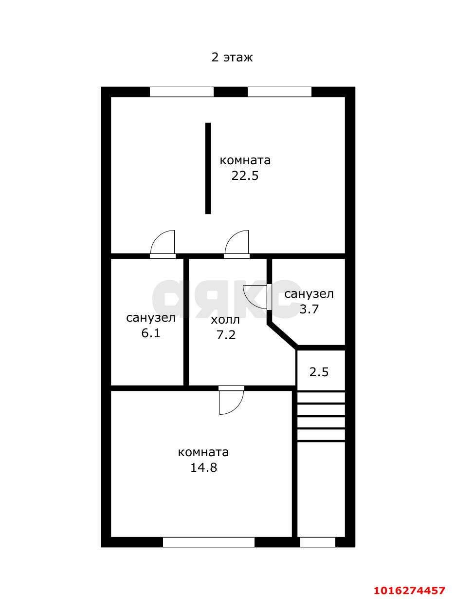 Фото №18: Дом 113 м² + 2 сот. - Краснодар, КП Николино Парк, Прикубанский внутригородской округ, п. коттеджный  Николино Парк, ул. Зои Космодемьянской, 7к4