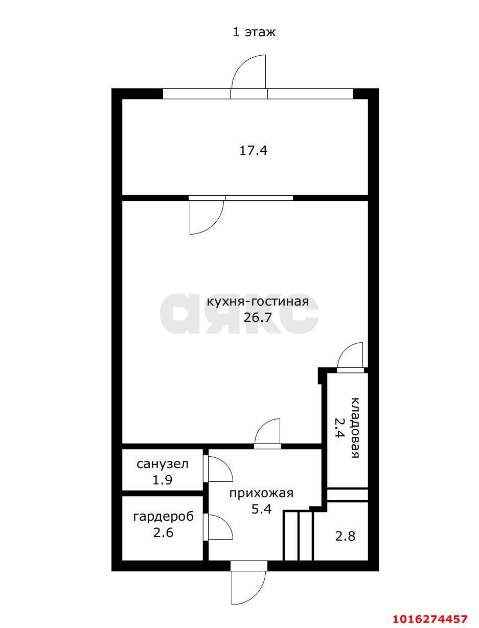 Фото №19: Дом 113 м² + 2 сот. - Краснодар, КП Николино Парк, Прикубанский внутригородской округ, п. коттеджный  Николино Парк, ул. Зои Космодемьянской, 7к4