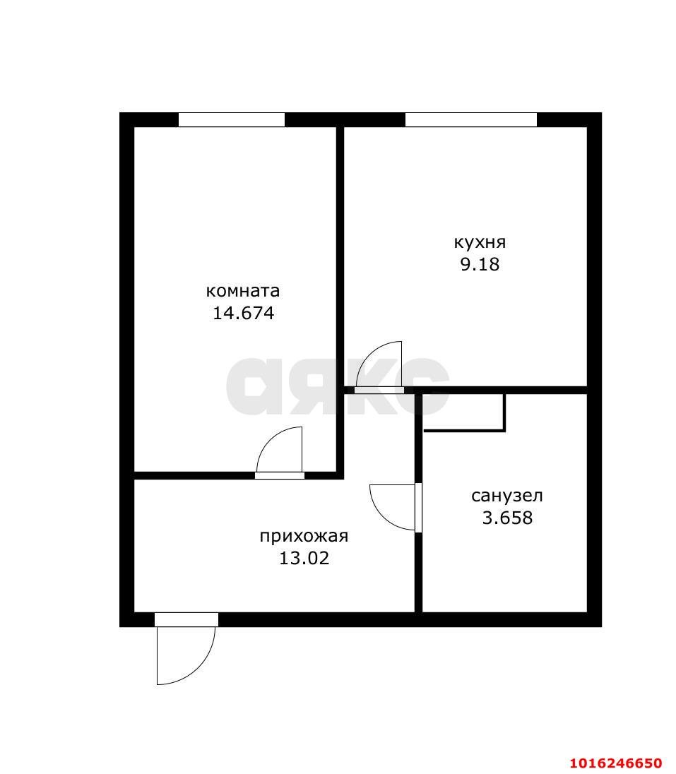 Фото №18: 1-комнатная квартира 32 м² - Краснодар, Прикубанский внутригородской округ, жилой комплекс Приоритет, жилой комплекс Мозаика, ж/м имени Демьяна Бедного, ул. Степная, 1/1