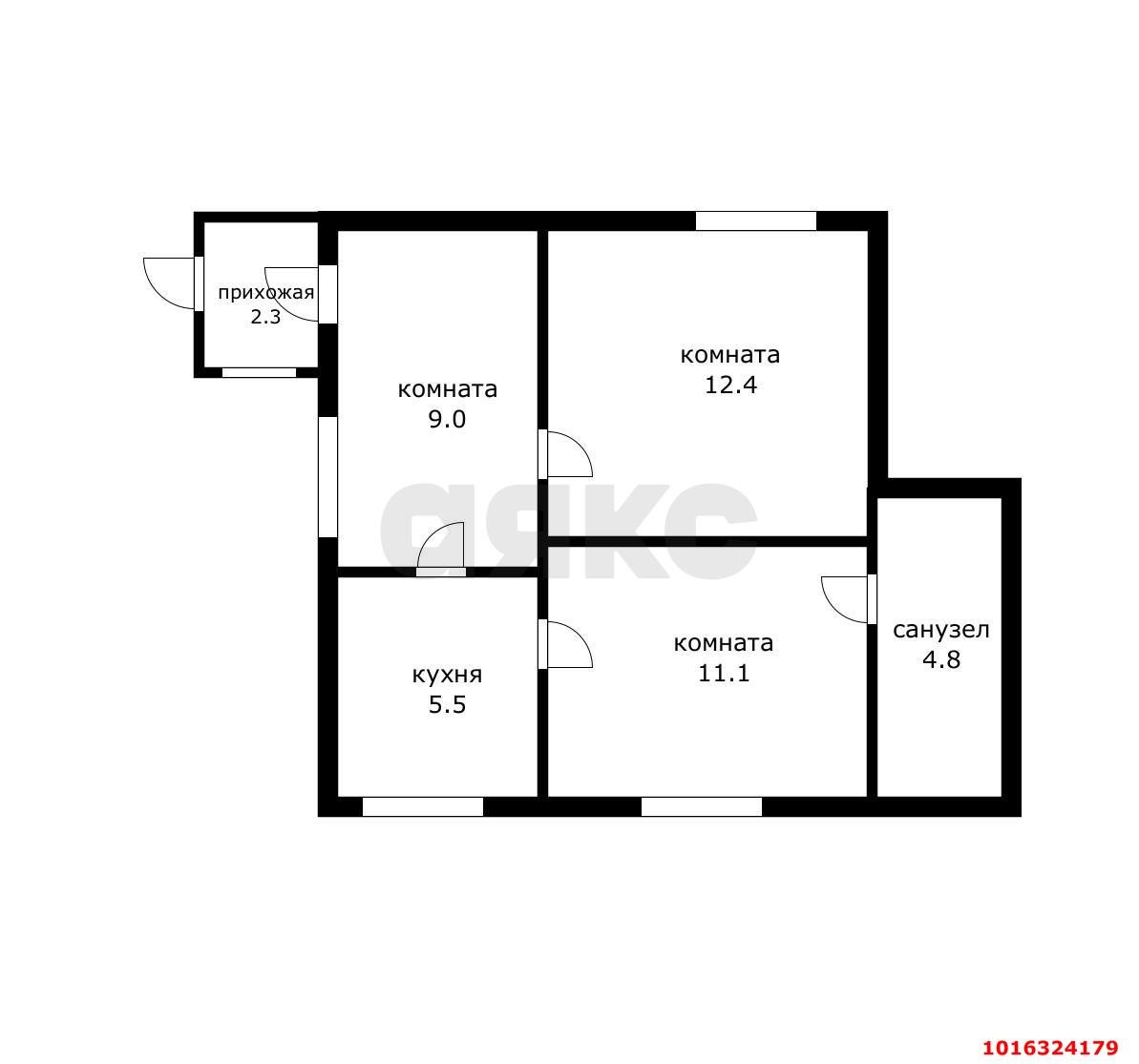 Фото №15: Дом 45 м² + 3.49 сот. - Яблоновский, пер. Садовый