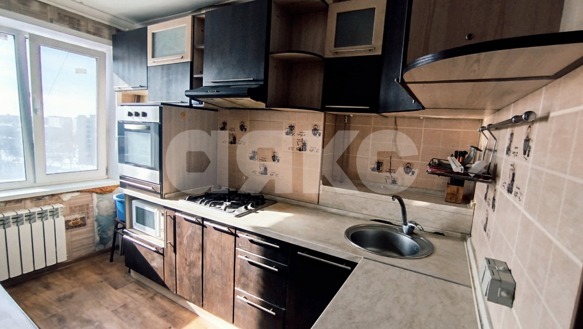 Фото №1: 3-комнатная квартира 56 м² - Мариуполь, Жовтневый, Западный, мкр. 21-й, б-р Шевченко, 301