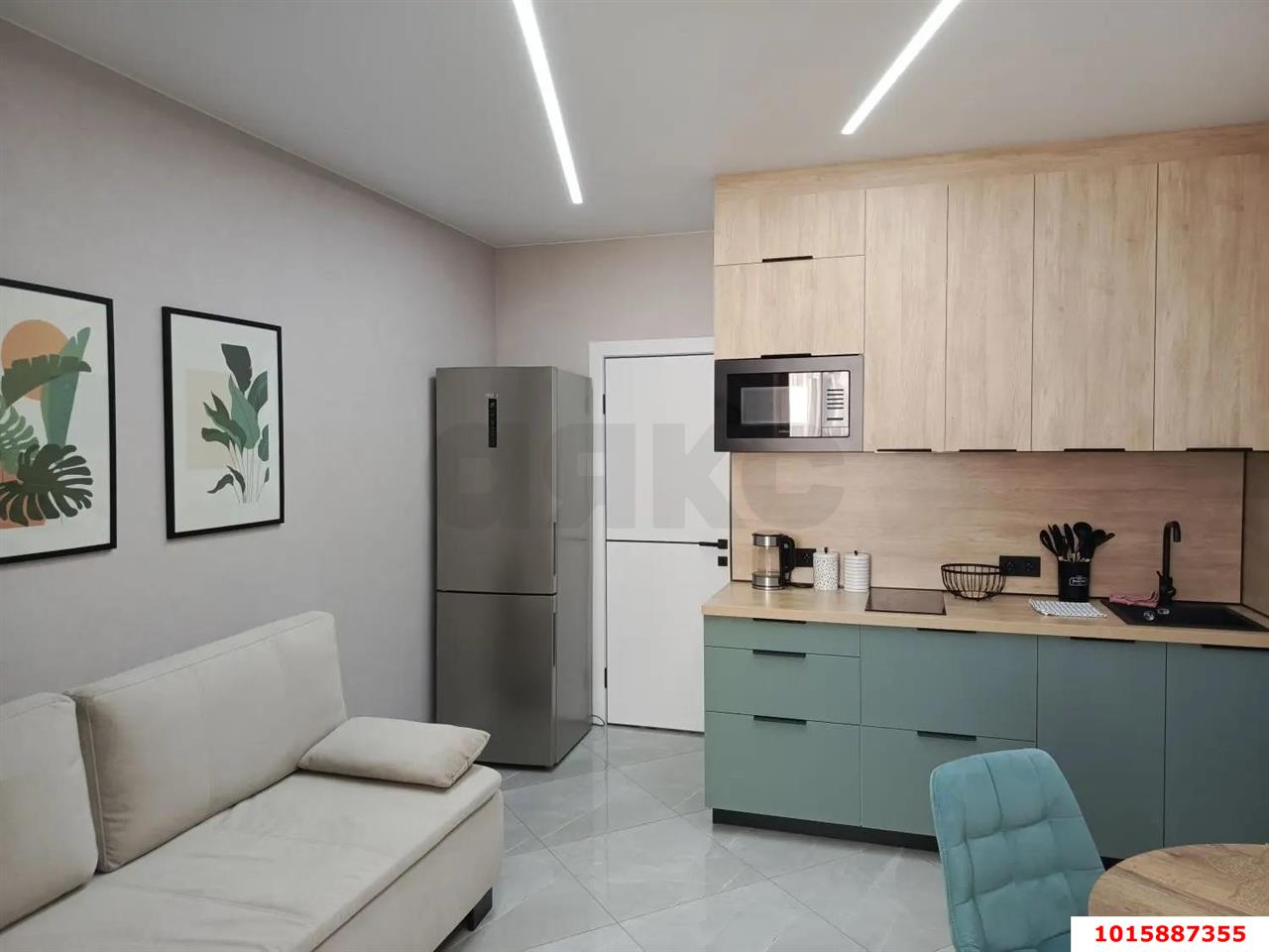 Фото №6: Студия 30 м² - Знаменский, Карасунский внутригородской округ, мкр. Родные Просторы, ул. Природная, 10Бк7