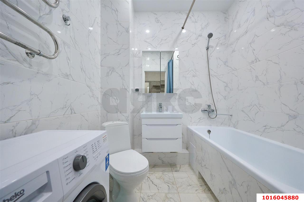 Фото №10: 1-комнатная квартира 56 м² - Краснодар, Прикубанский внутригородской округ, мкр. Россинского, б-р Адмирала Пустошкина