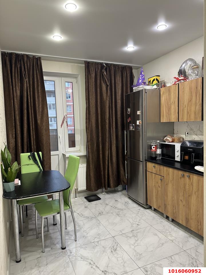 Фото №4: 1-комнатная квартира 31 м² - Краснодар, Прикубанский внутригородской округ, Калинино, Завод Радиоизмерительных Приборов, мкр. ЖК Акварели-2, ул. Тепличная, 62/1к3