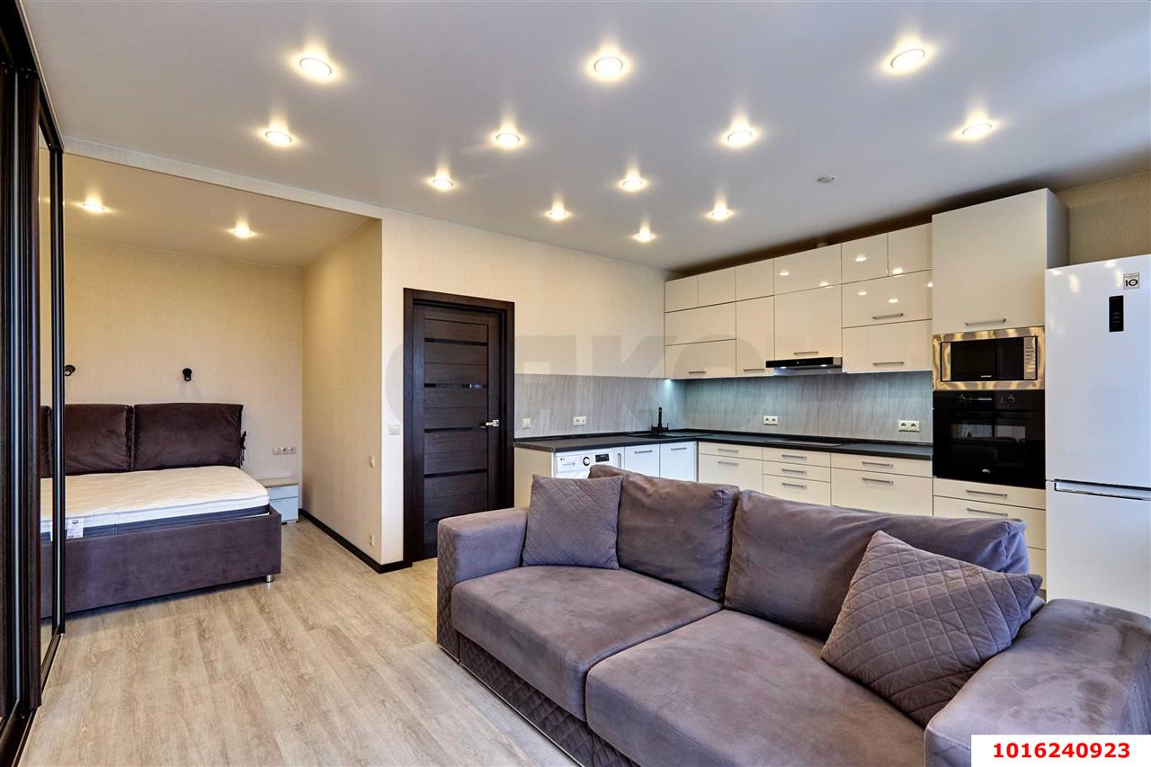 Фото №5: 1-комнатная квартира 43 м² - Краснодар, Центральный, мкр. Центральный внутригородской округ, ул. Железнодорожная, 23/1