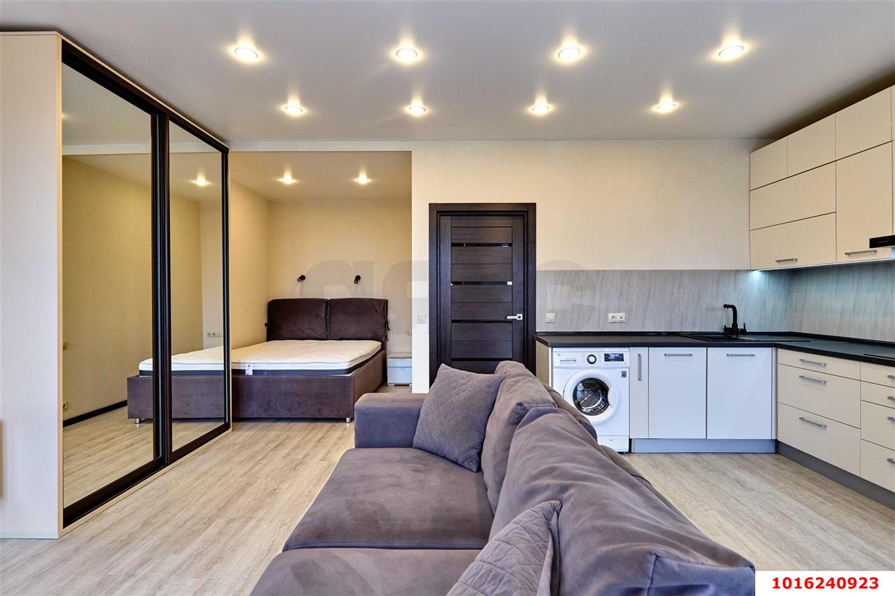 Фото №7: 1-комнатная квартира 43 м² - Краснодар, Центральный, мкр. Центральный внутригородской округ, ул. Железнодорожная, 23/1