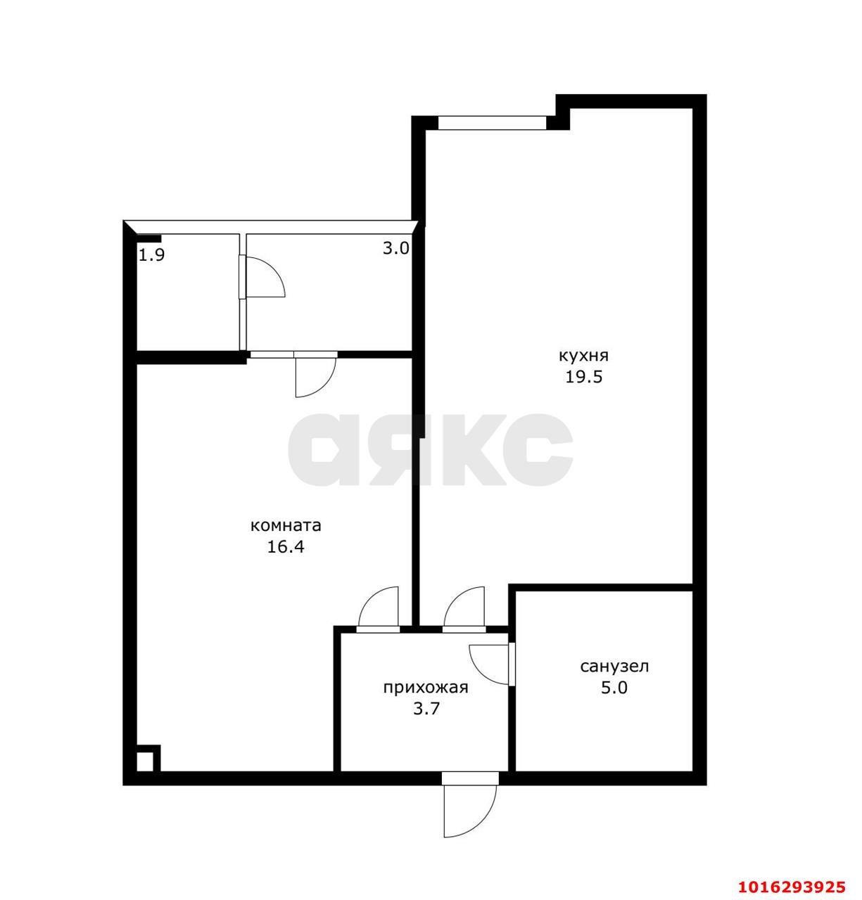 Фото №2: 1-комнатная квартира 44 м² - Краснодар, Школьный, Прикубанский внутригородской округ, Круглик, мкр. жилой комплекс Сердце, ул. Школьная, 1
