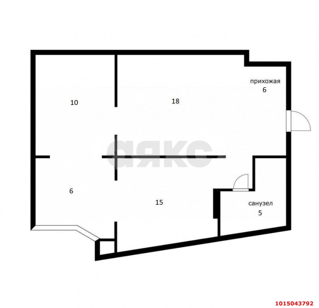 Фото №14: 2-комнатная квартира 51 м² - Мысхако, мкр. жилой комплекс Горизонт, ул. имени Георгия Соколова, 7