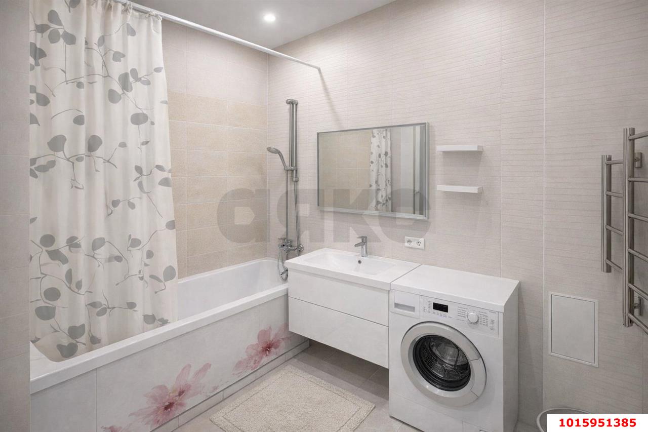 Фото №10: 2-комнатная квартира 10 м² - Краснодар, Прикубанский внутригородской округ, Калинино, Завод Радиоизмерительных Приборов, мкр. ЖК Акварели-2, ул. Тепличная, 62/1к3