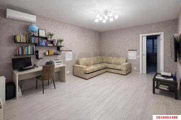 Фото №3: 2-комнатная квартира 10 м² - Краснодар, мкр. ЖК Акварели-2, ул. Тепличная, 62/1к3