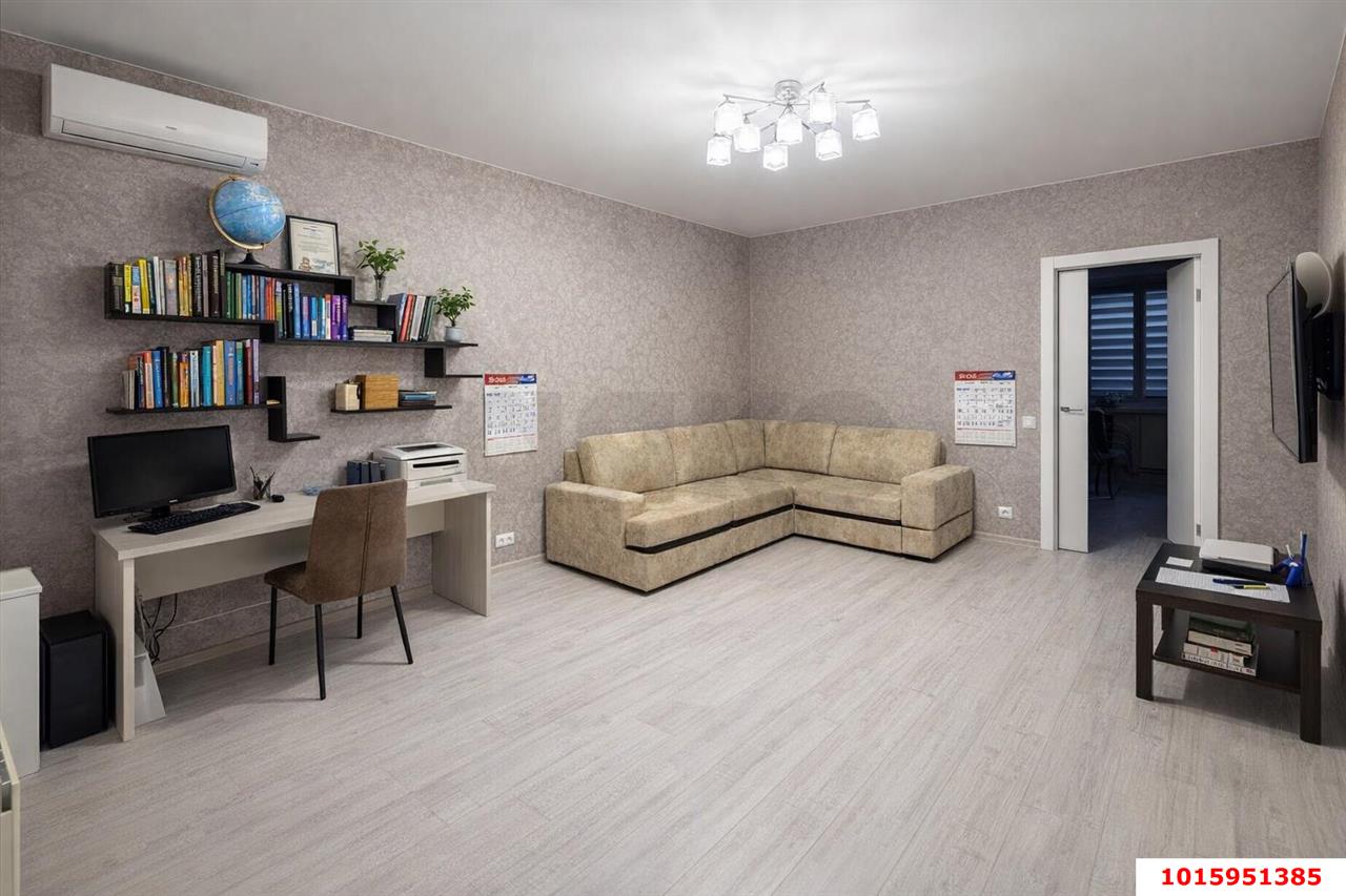 Фото №3: 2-комнатная квартира 10 м² - Краснодар, Прикубанский внутригородской округ, Калинино, Завод Радиоизмерительных Приборов, мкр. ЖК Акварели-2, ул. Тепличная, 62/1к3