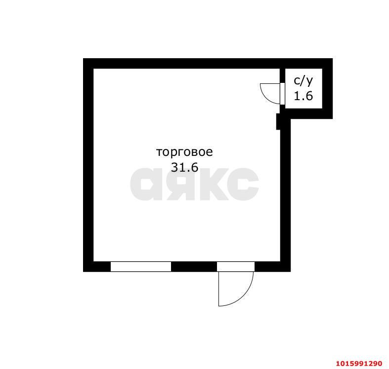Фото №6: Коммерция 33 м² - Краснодар, Карасунский внутригородской округ, мкр. Камвольно-суконный Комбинат, ул. Сормовская, 29