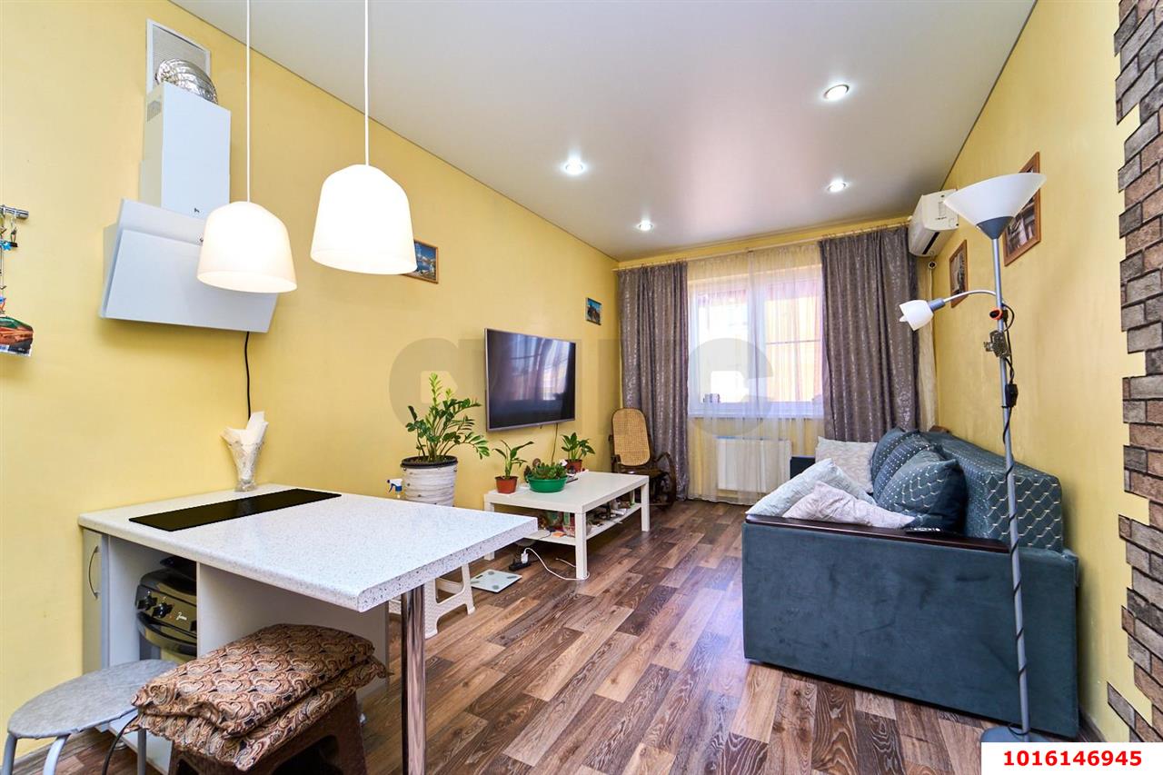 Фото №1: 1-комнатная квартира 38 м² - Новая Адыгея, мкр. жилой комплекс Дарград, ул. Тургеневское шоссе, 33/1к9