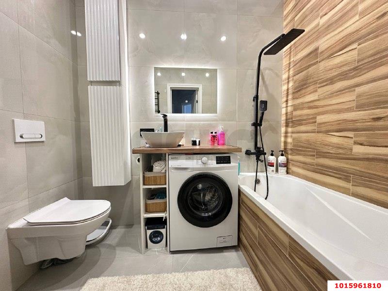 Фото №8: 1-комнатная квартира 41 м² - Краснодар, Прикубанский внутригородской округ, жилой комплекс Кубанский, мкр. Завод Измерительных Приборов, ул. Зиповская, 38