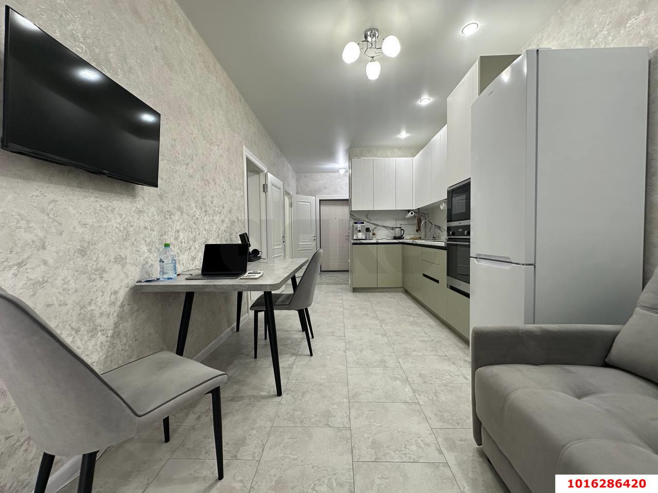 Фото №1: 1-комнатная квартира 46 м² - Краснодар, Прикубанский внутригородской округ, мкр. Любимово