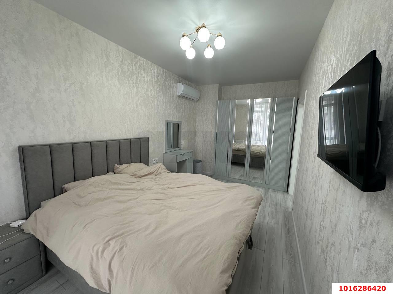 Фото №4: 1-комнатная квартира 46 м² - Краснодар, Прикубанский внутригородской округ, мкр. Любимово