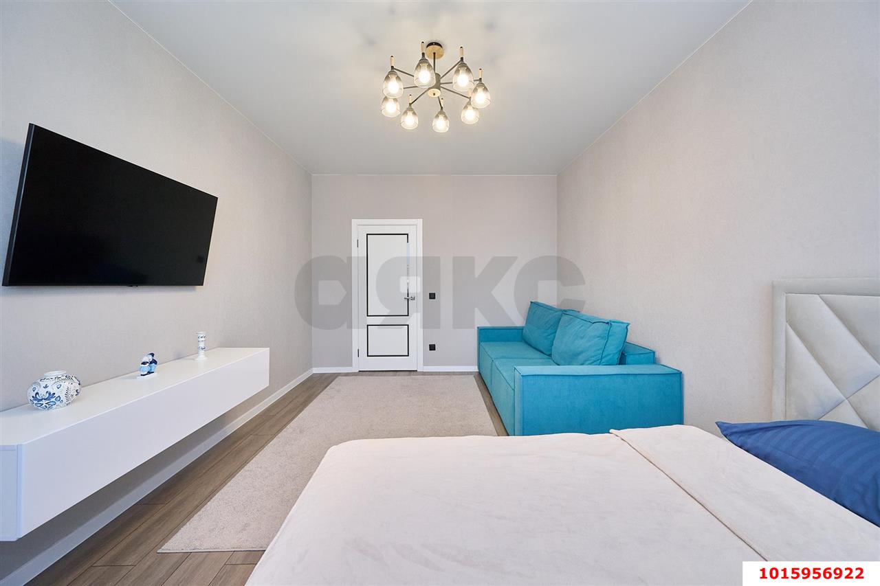 Фото №7: 1-комнатная квартира 44 м² - Краснодар, Карасунский внутригородской округ, Гидростроителей, мкр. Почтовый, пр-кт имени писателя Знаменского, 10