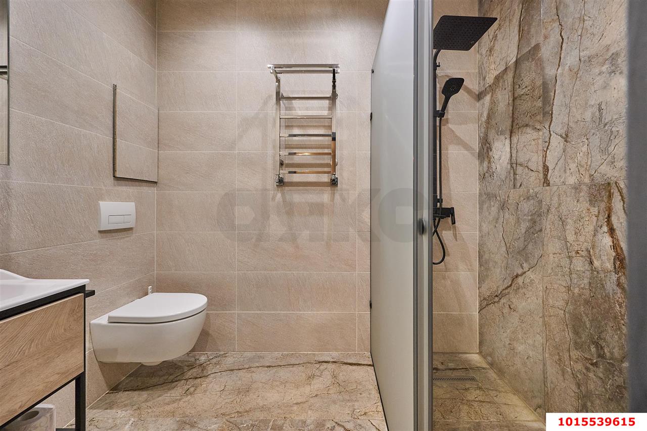 Фото №16: 1-комнатная квартира 49 м² - Краснодар, Прикубанский внутригородской округ, Фестивальный, мкр. ЖК На Высоте, ул. Каляева, 263/4к1