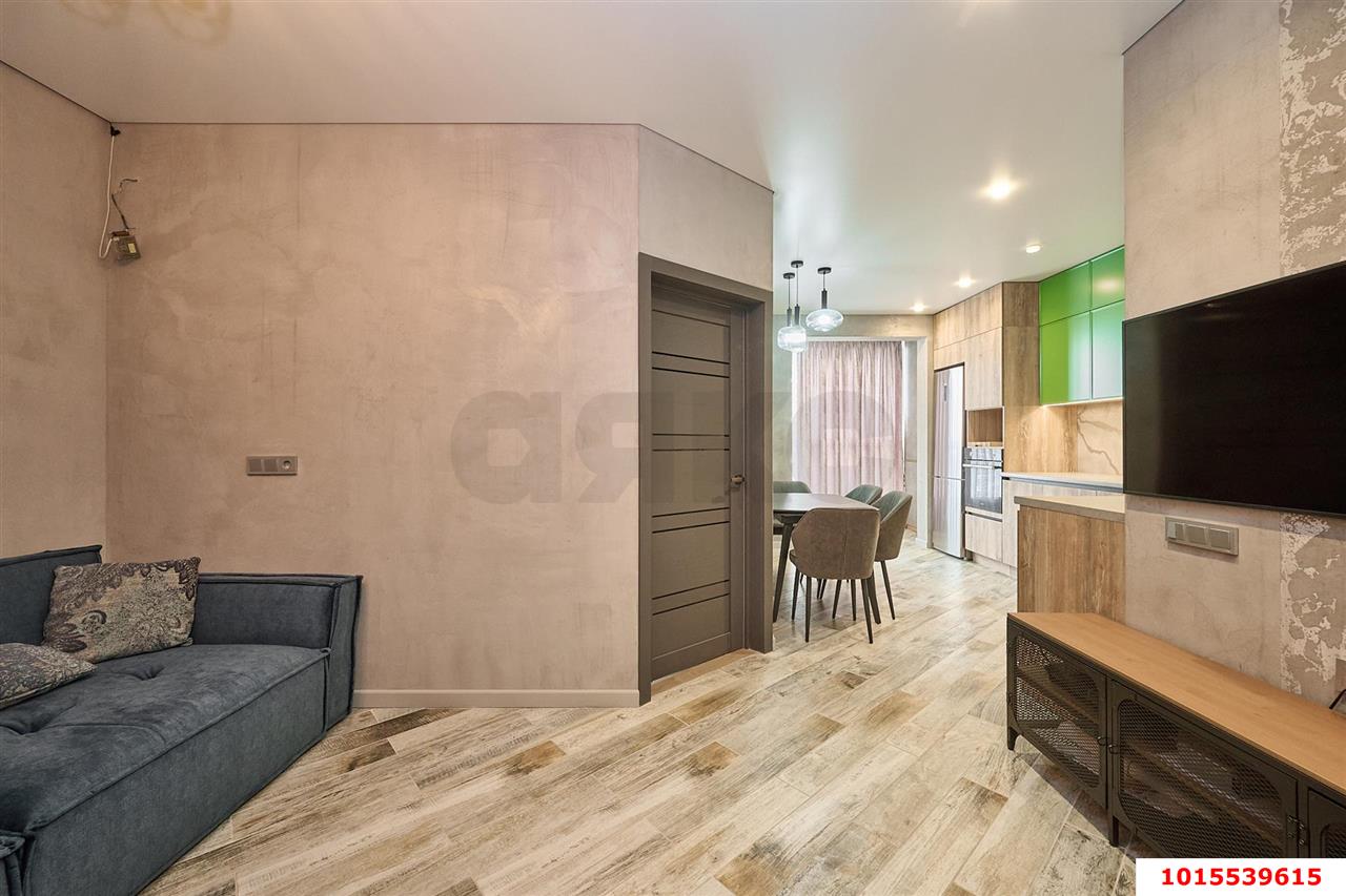 Фото №5: 1-комнатная квартира 49 м² - Краснодар, Прикубанский внутригородской округ, Фестивальный, мкр. ЖК На Высоте, ул. Каляева, 263/4к1