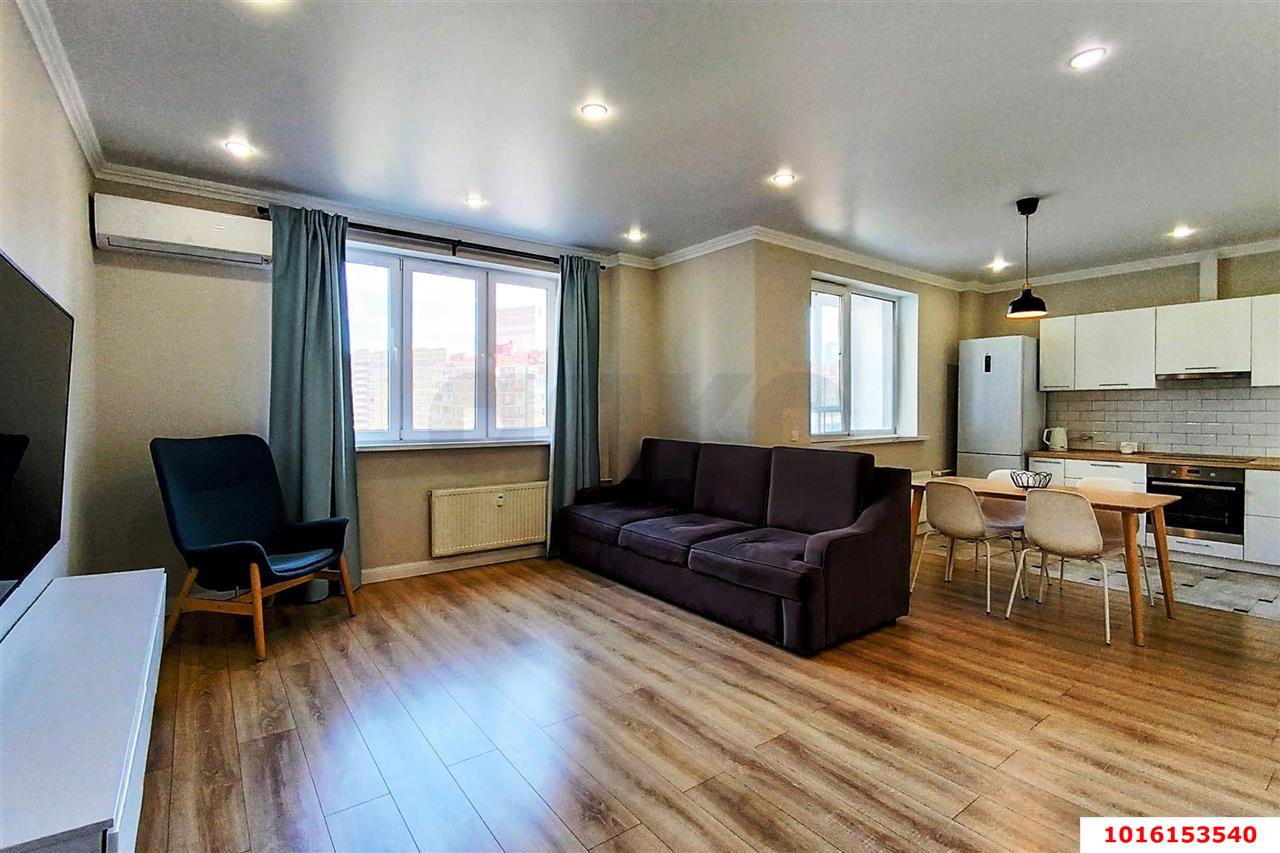 Фото №1: 3-комнатная квартира 93 м² - Краснодар, Карасунский внутригородской округ, Гидростроителей, мкр. Почтовый, пр-кт имени писателя Знаменского, 20