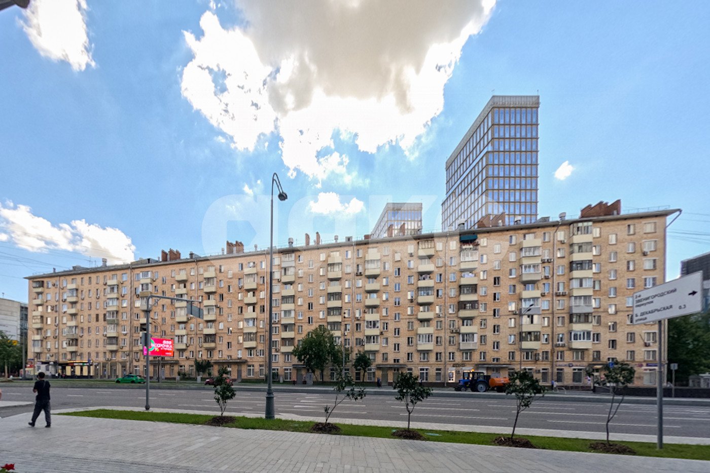 Фото №20: 3-комнатная квартира <span class="whitespace-nowrap">66 м²</span>, <span class="whitespace-nowrap">5/9 эт.</span> - Москва, Пресненский, мкр. 787-й квартал, ул. Звенигородское шоссе, 3Ас1