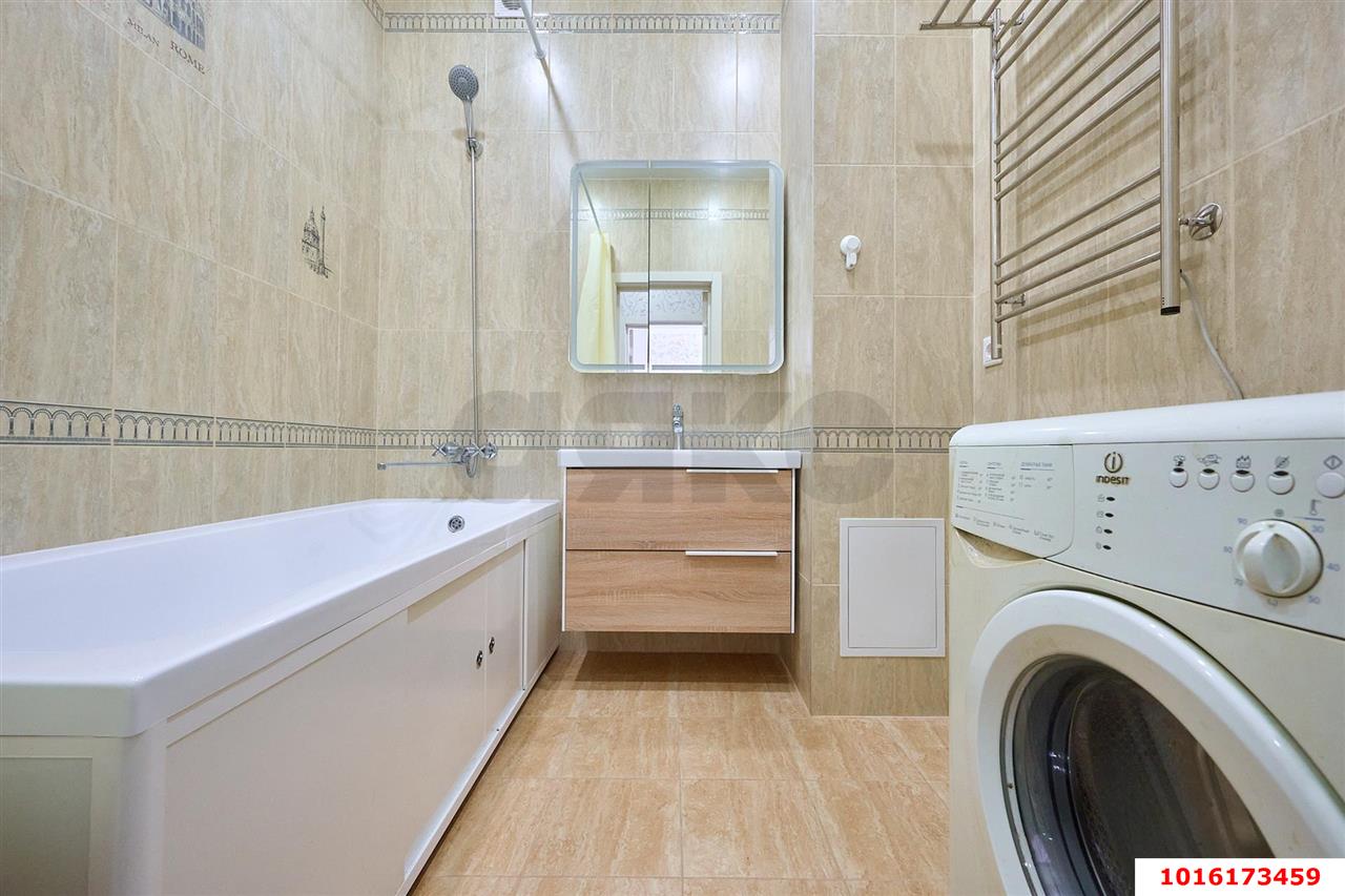 Фото №9: 1-комнатная квартира 43 м² - Краснодар, Прикубанский внутригородской округ, мкр. жилой комплекс Италия, ул. Веронская, 20