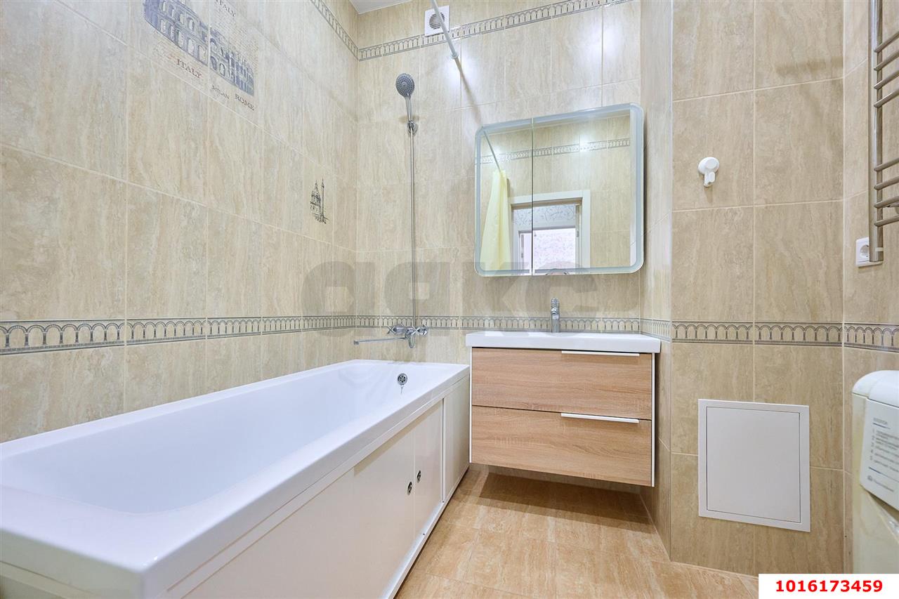 Фото №11: 1-комнатная квартира 43 м² - Краснодар, Прикубанский внутригородской округ, мкр. жилой комплекс Италия, ул. Веронская, 20