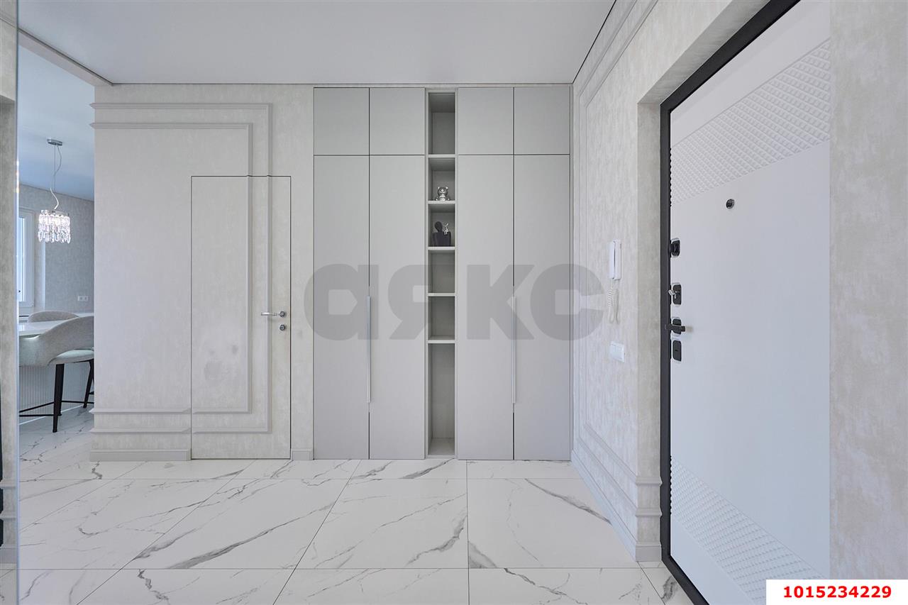 Фото №6: 3-комнатная квартира 103 м² - Краснодар, Карасунский внутригородской округ, Хлопчато-бумажный Комбинат, мкр. жилой комплекс Аквамарин, ул. Уральская, 75к2