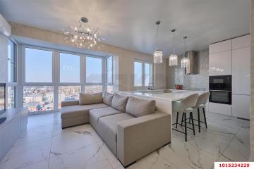 Фото №1: 3-комнатная квартира 103 м² - Краснодар, мкр. жилой комплекс Аквамарин, ул. Уральская, 75к2