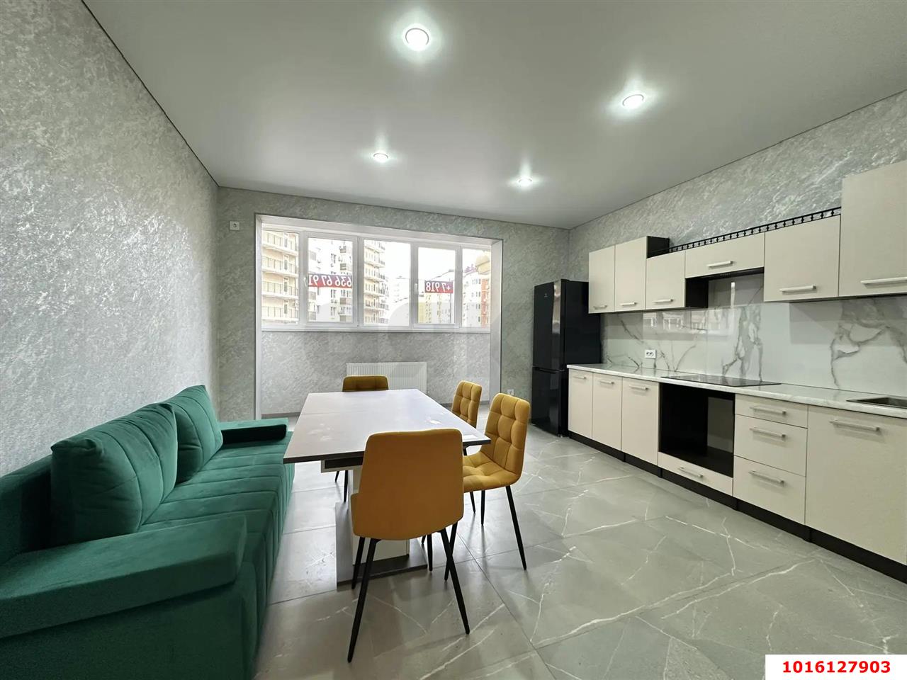 Фото №2: 2-комнатная квартира 62 м² - Краснодар, Прикубанский внутригородской округ, мкр. жилой комплекс Свобода, ул. Домбайская, 55