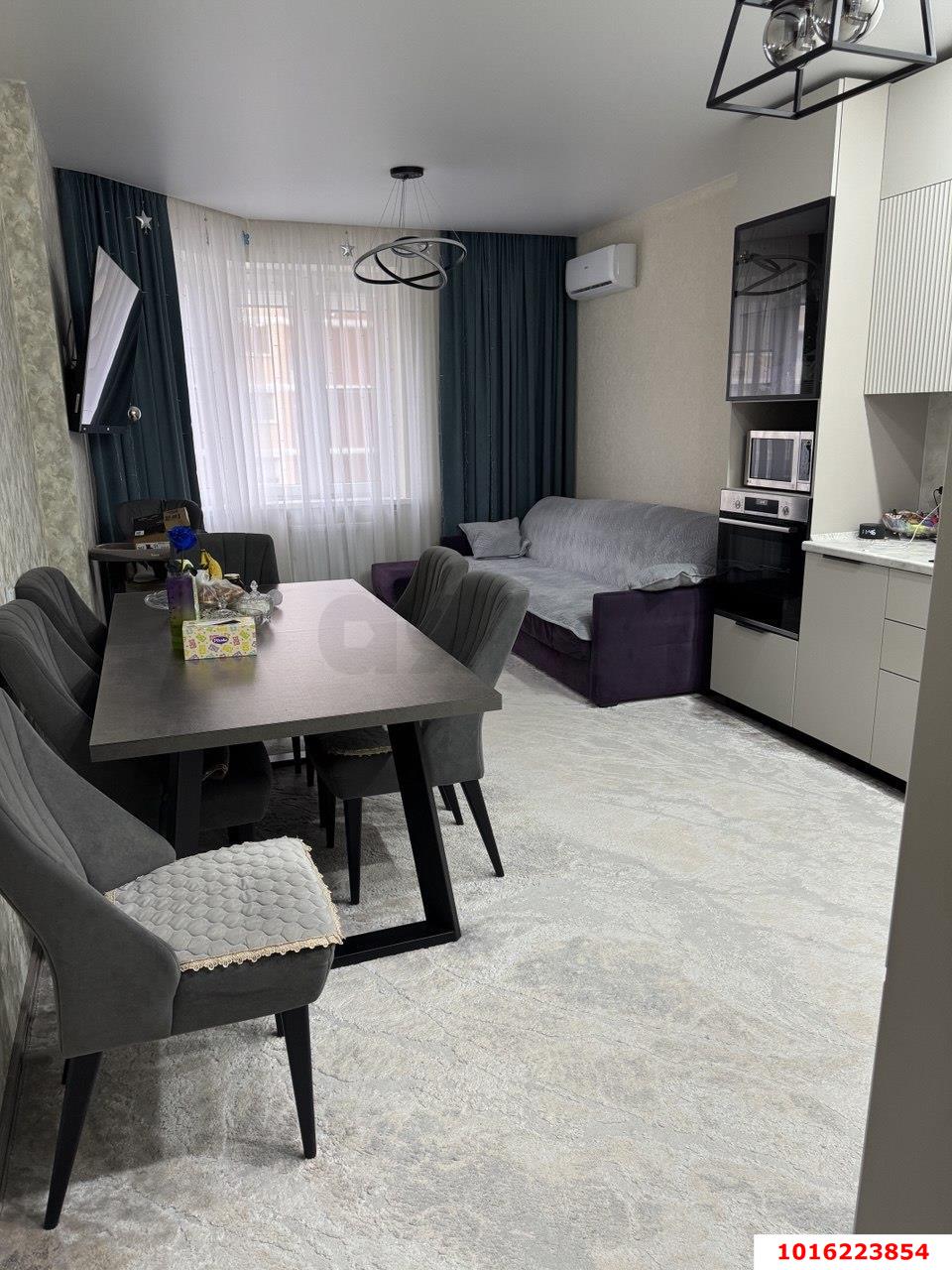 Фото №1: 3-комнатная квартира 68 м² - Краснодар, Прикубанский внутригородской округ, Завод Радиоизмерительных Приборов, жилой комплекс Любимый Дом, мкр. имени Петра Метальникова, ул. Тополиная, 46к2