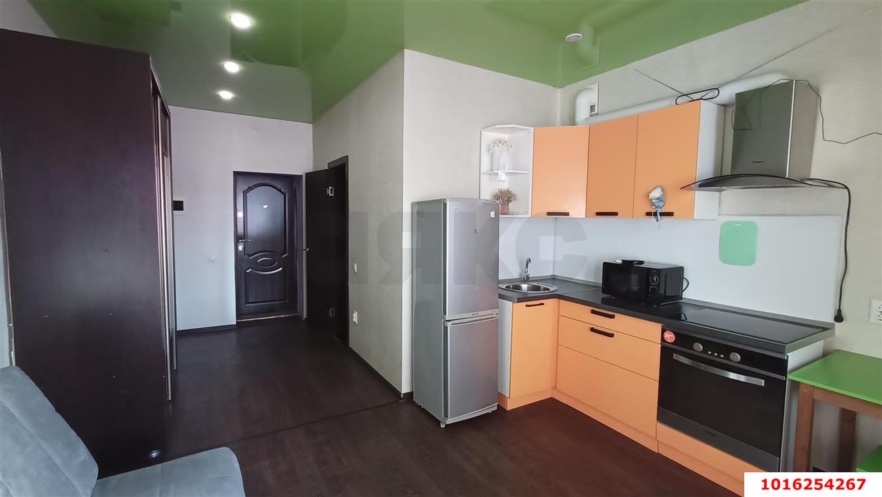 Фото №2: Студия 25 м² - Краснодар, Прикубанский внутригородской округ, Завод Радиоизмерительных Приборов, Калинино, мкр. жилой комплекс Красивый, пер. 2-й Красивый, 10