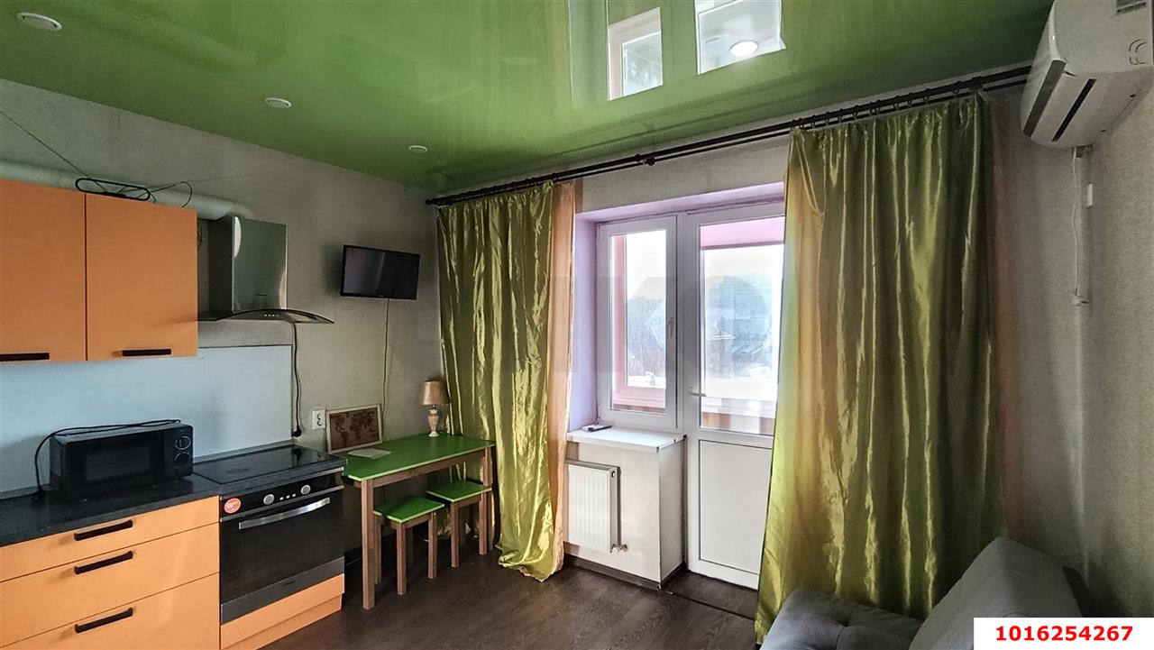 Фото №2: Студия 25 м² - Краснодар, Прикубанский внутригородской округ, Калинино, Завод Радиоизмерительных Приборов, мкр. жилой комплекс Красивый, пер. 2-й Красивый, 10