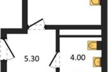 Фото №1: 1-комнатная квартира 42 м² - Берёзовый, мкр. жилой комплекс Нова Вита, ул. имени А.Н. Лодыгина, 6лит12