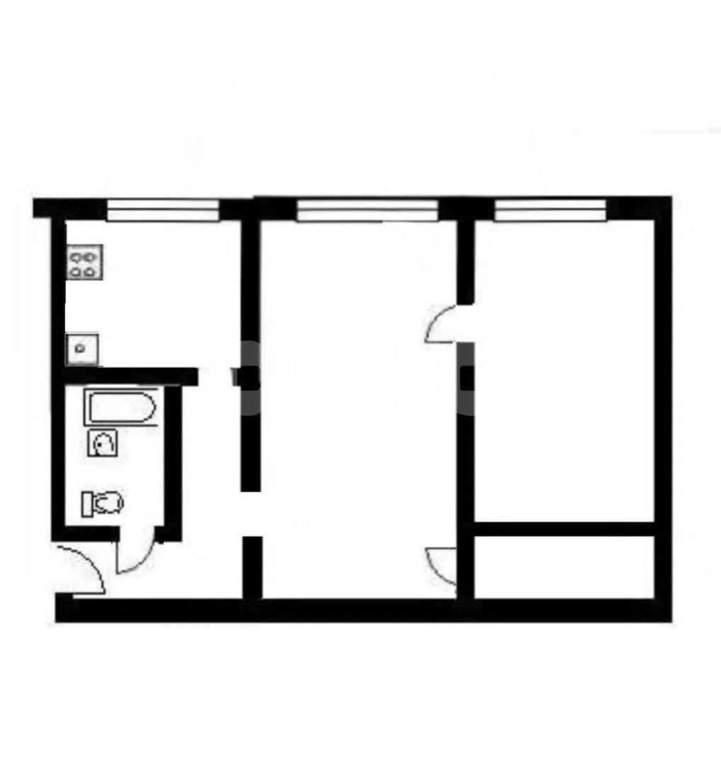 Фото №22: 2-комнатная квартира 43 м² - Ратчино, ул. Некрасова, 1