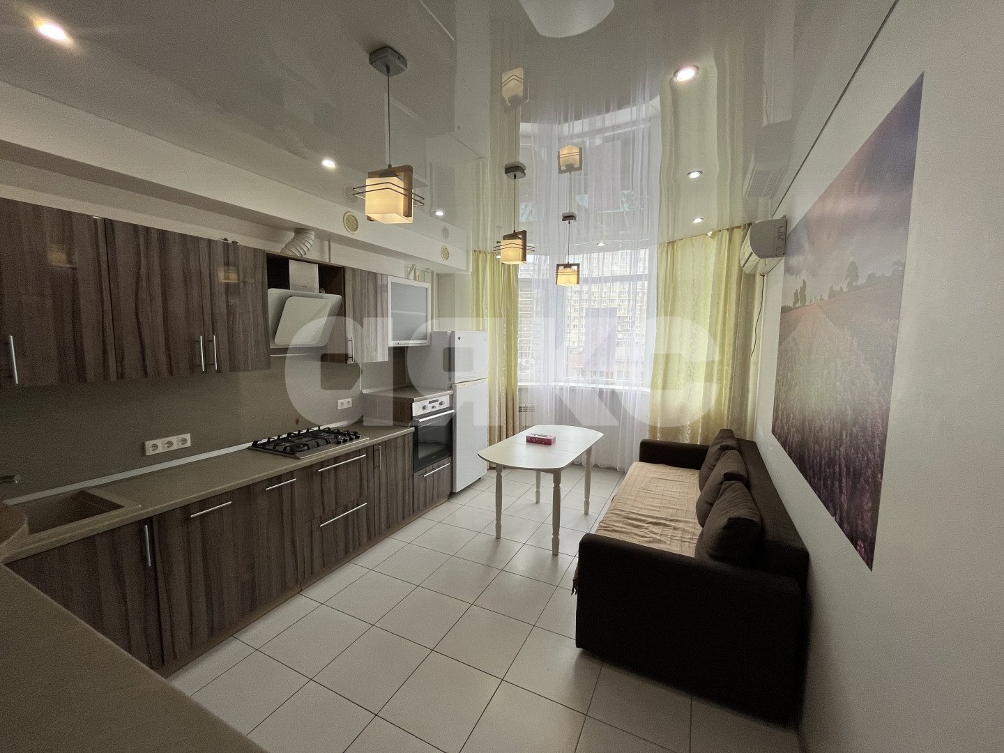 Фото №14: 1-комнатная квартира 52 м² - Анапа, Алексеевка, мкр. Алексеевка, ул. Лазурная, 16