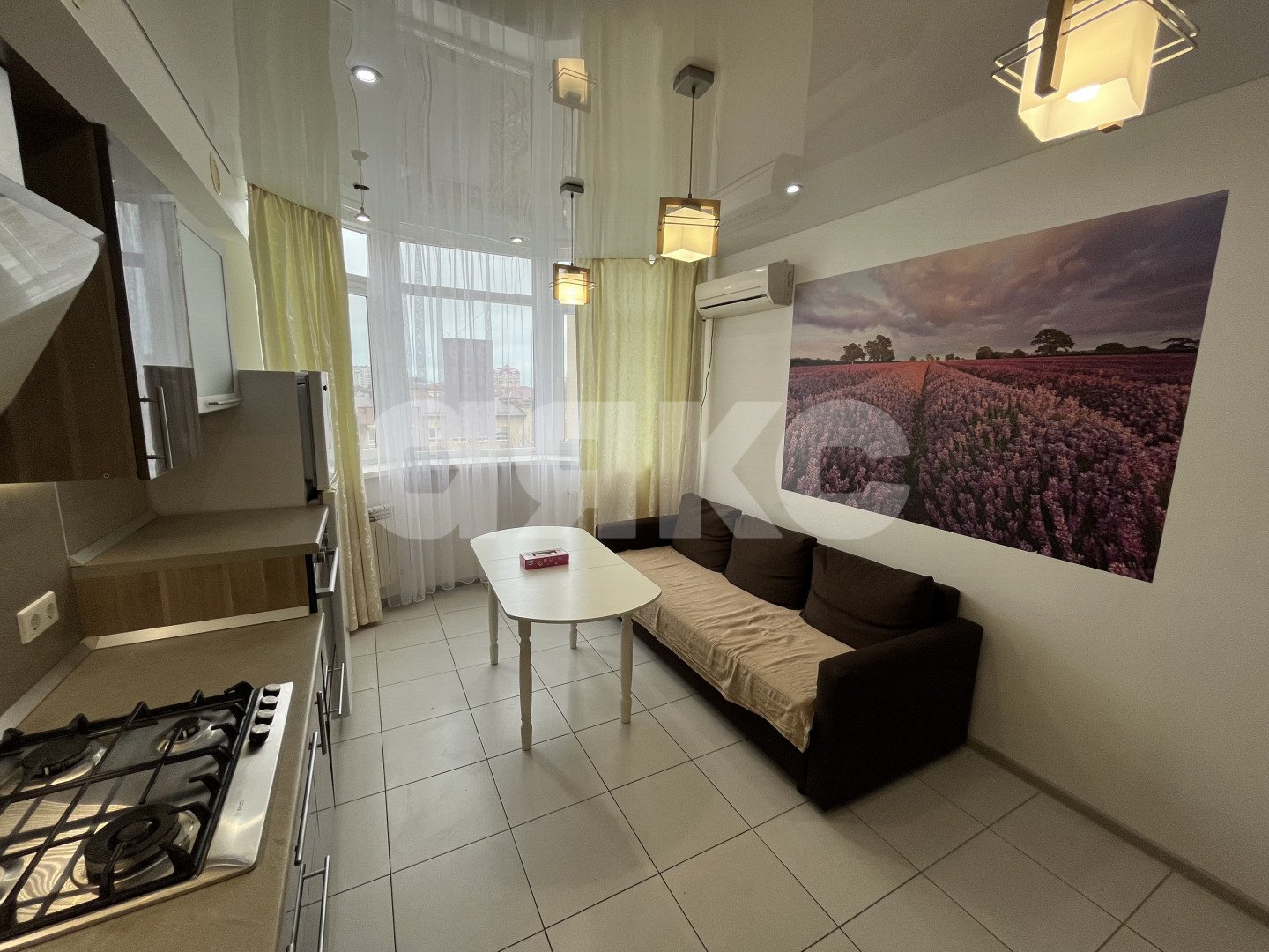 Фото №17: 1-комнатная квартира 52 м² - Анапа, Алексеевка, мкр. Алексеевка, ул. Лазурная, 16