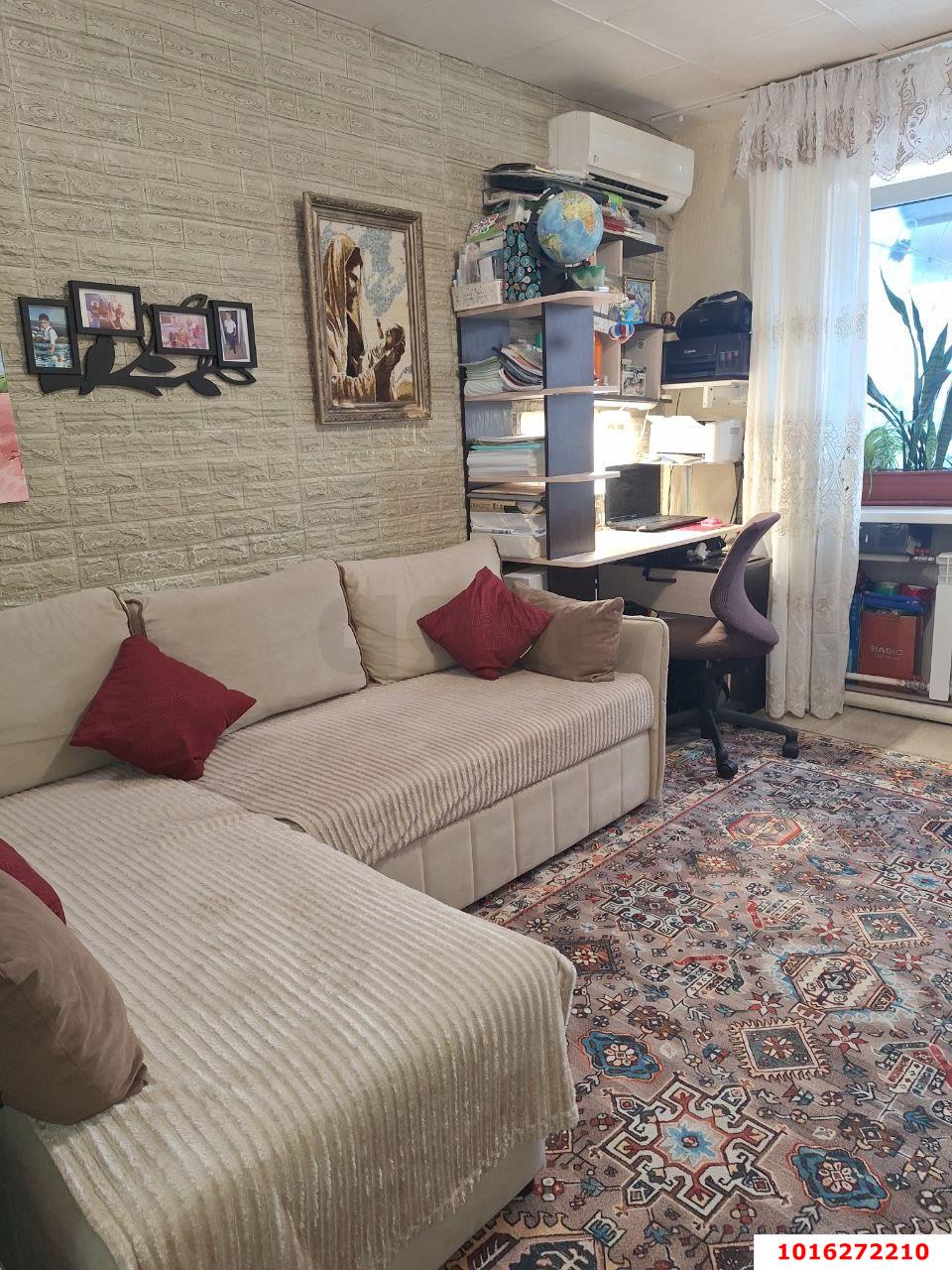 Фото №2: Комната 17 м² - Краснодар, Карасунский внутригородской округ, мкр. Камвольно-суконный Комбинат, ул. Трамвайная, 23