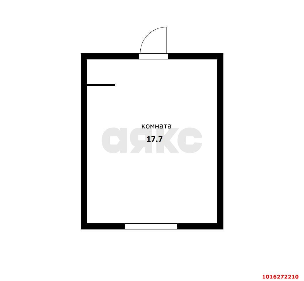 Фото №13: Комната 17 м² - Краснодар, Карасунский внутригородской округ, мкр. Камвольно-суконный Комбинат, ул. Трамвайная, 23